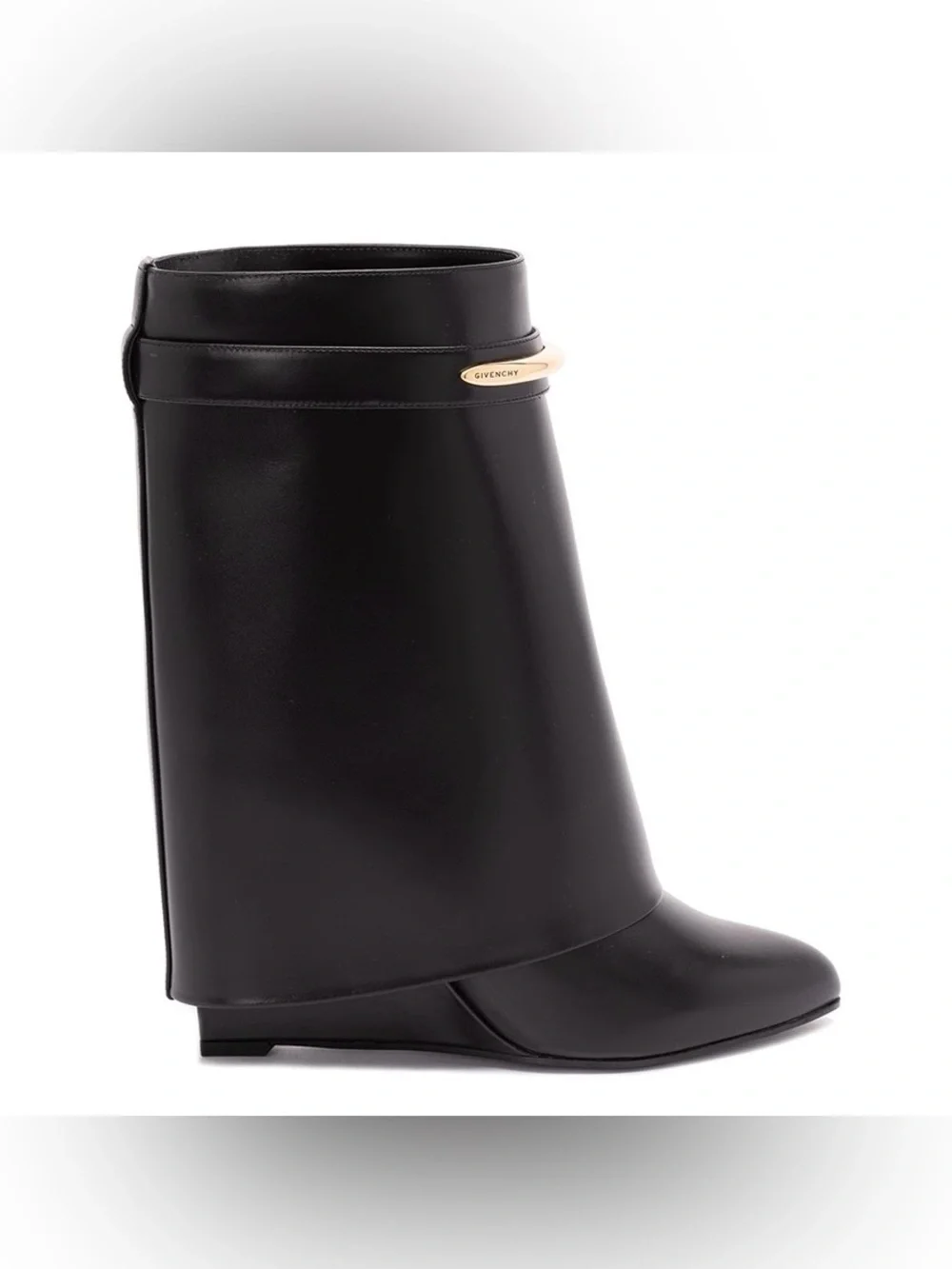 GIVENCHY Shark Pinch 95 leather ankle boots